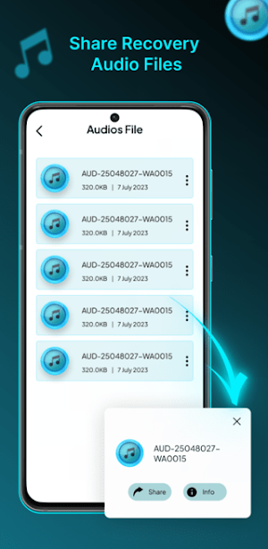 Audio Recovery & Restore Screenshot 3