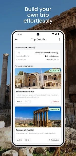 Tourism Lebanon Screenshot 2