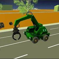Loader Crane Machine Game 3D