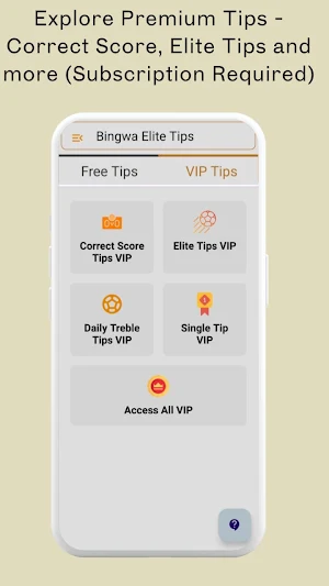 Bingwa Elite Tips Screenshot 2