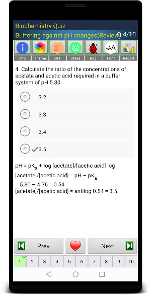 Biochemistry Quiz Screenshot 2