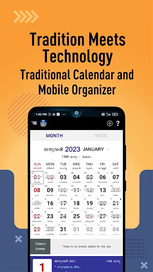 Malayala Manorama Calendar Screenshot 0
