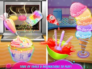 Rainbow Unicorn Desserts Maker Screenshot 3