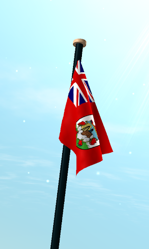 Bermuda Flag 3D Live Wallpaper Screenshot 2