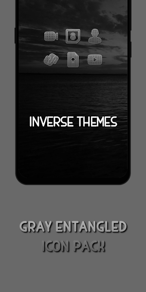Gray - Entangled Icon Pack Screenshot 1