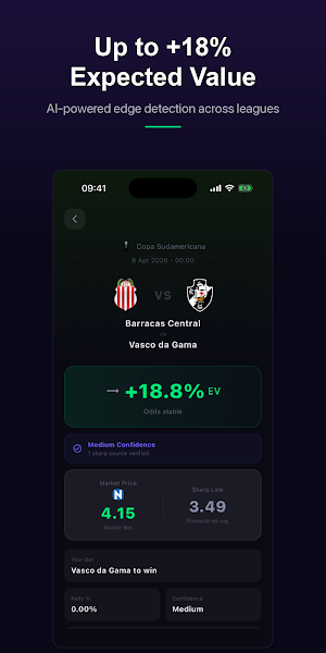 Bull Sports: Smart Bet Finder Screenshot 2
