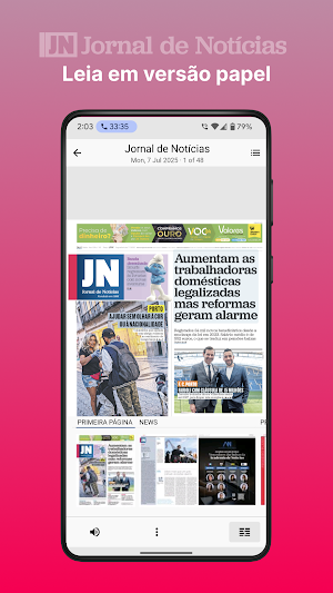 Jornal de Notícias Screenshot 2