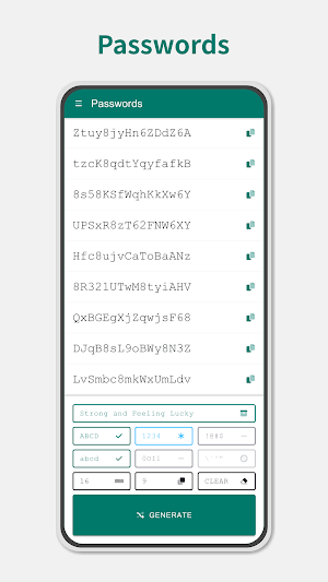 Passwords Screenshot 0