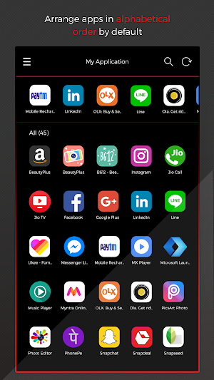 My Application List - App Unin Screenshot 0