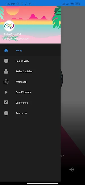 Radio Costa FM Screenshot 1