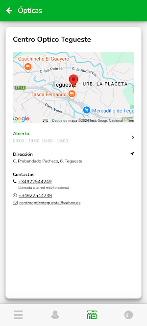 Centro Óptico Tegueste Screenshot 2