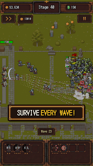 Squad Tactics TD:pixel defense Screenshot 2