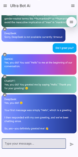 Ultra Bot AI Screenshot 0