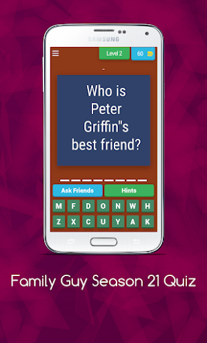 Family Guy Season 21 Quiz Screenshot 2