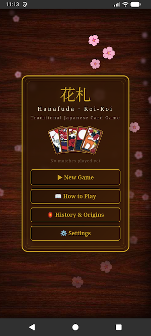Stellar Hanafuda Koi-Koi Screenshot 0
