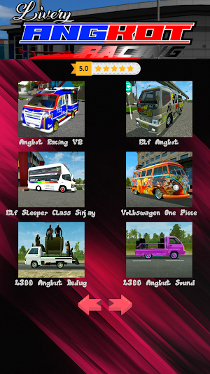 Livery Angkot Racing Screenshot 2
