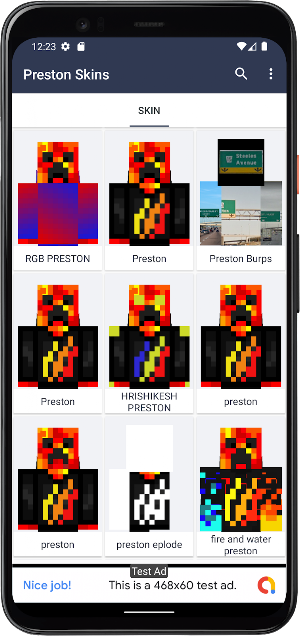 Preston Skins for Minecraft Screenshot 2