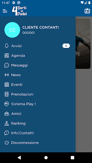4 Sarti In Padel Screenshot 1