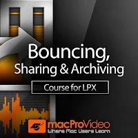 Bouncing, Sharing & Archiving in Logic Pro