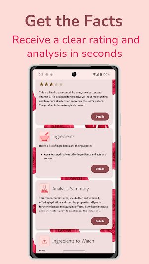 AI Cosmetic Analyzer: Cosmecik Screenshot 1