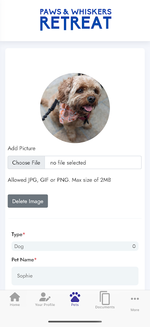 KennelBooker Pet Parent Screenshot 2