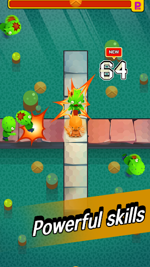 Fist of Heroes: Zombie vs Hero Screenshot 3