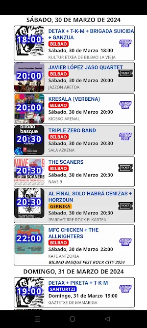 BizkaiMusic Screenshot 1