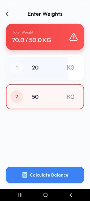 Luggage Balancer Screenshot 3