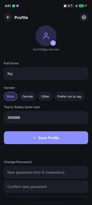 Tracko - Expense Tracker Screenshot 3