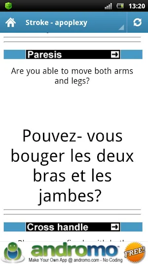 english-french-MedTrans Screenshot 2