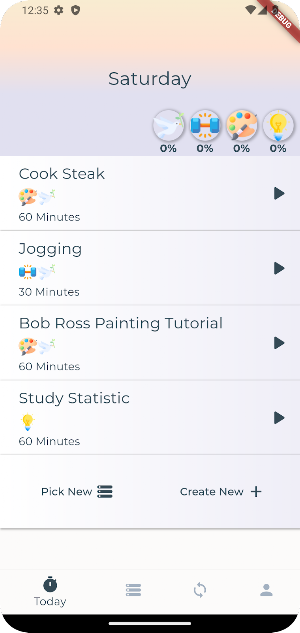 Life Ticker: Weekly Habit Screenshot 2