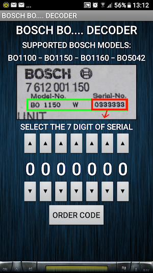 Radio Code DeBoschCoder Screenshot 0