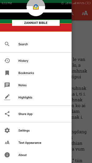 Zanniat Bible Screenshot 1