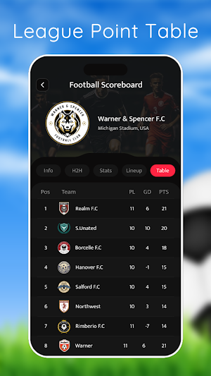Live Football TV HD Streaming Screenshot 3
