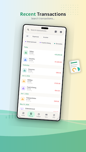 Expense Tracker - BudgetVault Screenshot 3