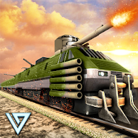 Army Train Shooter: Train Game