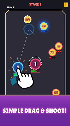 Bounce Strike: SlingShot.io Screenshot 0