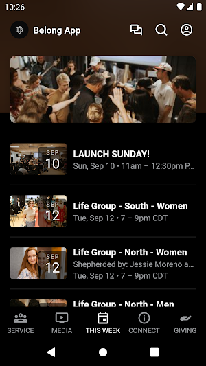 The Belong App Screenshot 2