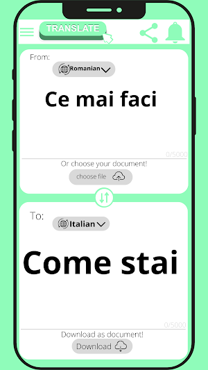 Italian - Romanian Translator Screenshot 0