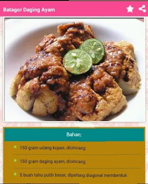 Aneka Resep Batagor Lengkap Screenshot 2