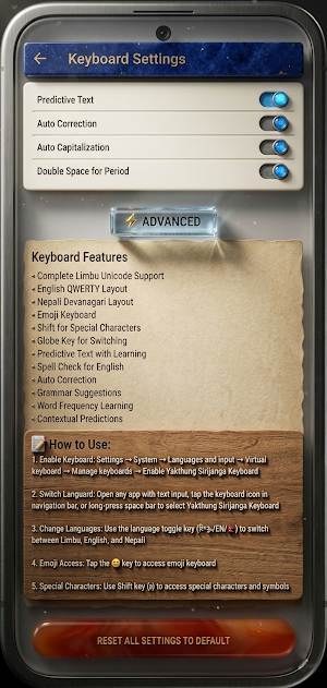 Yakthung Sirijanga Keyboard Screenshot 3