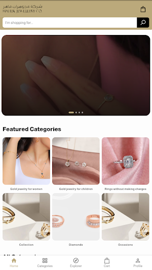 Maher Jewellery Screenshot 1