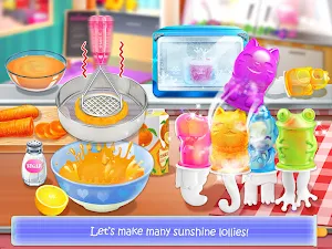 Ice Cream Lollipop Maker - Cook & Make Food Games Screenshot 2