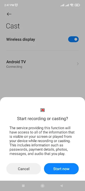 Screen Mirroring - TV Cast Screenshot 1