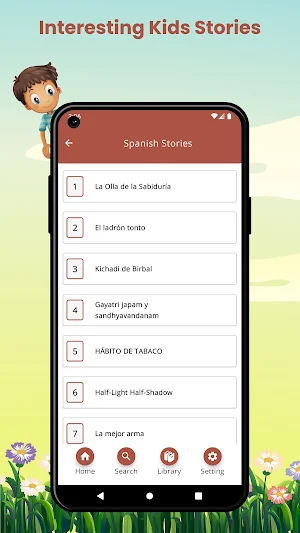 Spanish Kids Stories Screenshot 1