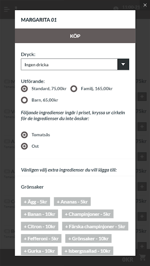 Sandarne Pizzeria Screenshot 2