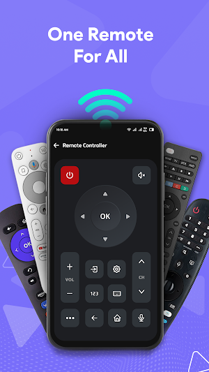 Universal TV remote control Screenshot 1