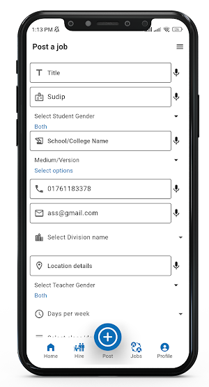 Tutor Lagbe Screenshot 3