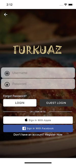 Turkuaz Brasserie Screenshot 2