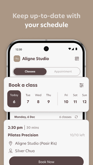 Aligne Studio Pilates Screenshot 0